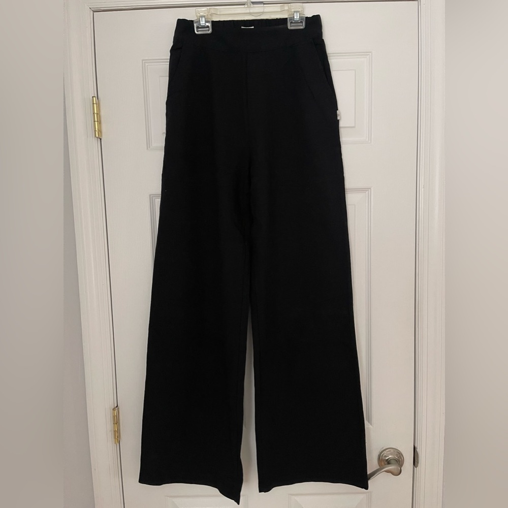 Classic Wide Leg Pants Black